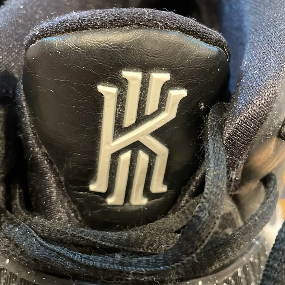 NIKE Kyrie 6‎ Jet Black White BQ 4630 001 Men's Basketball Shoe 10